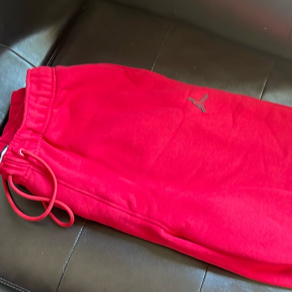 Red sweats